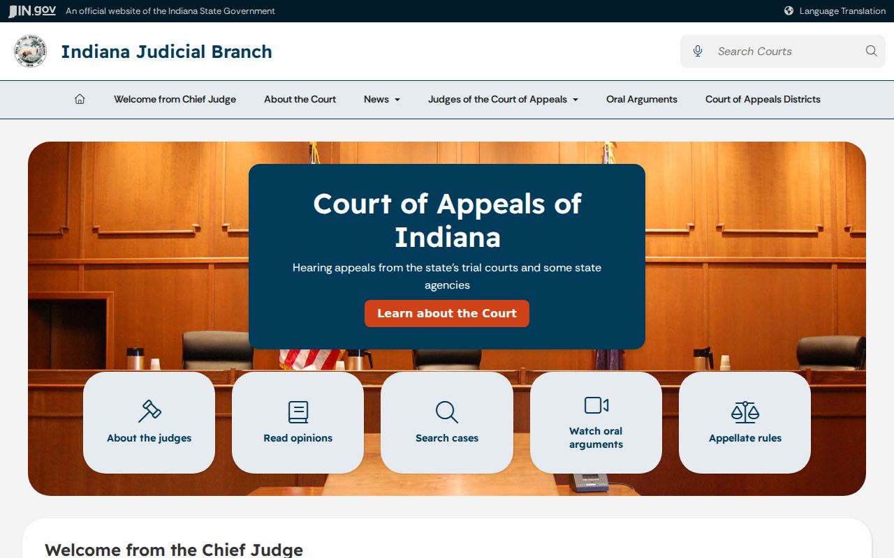 Vermillion County court docket appellate clerk